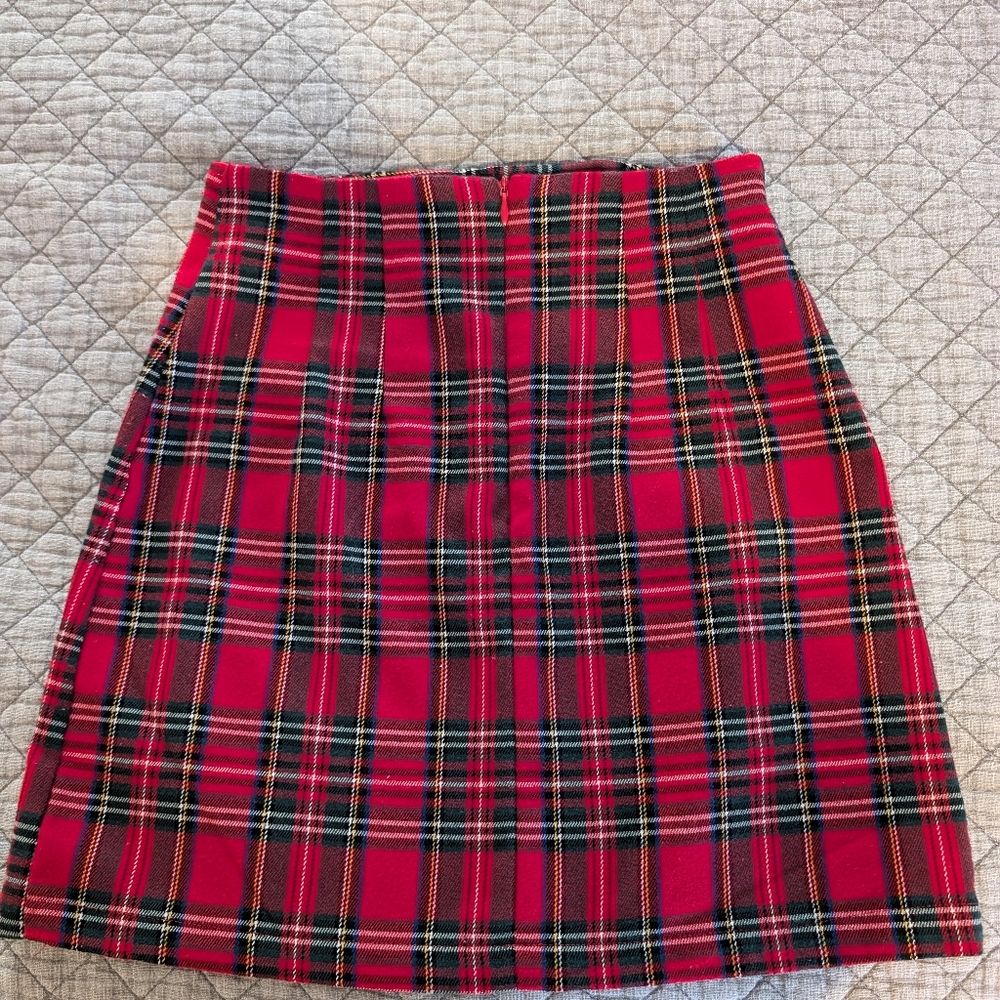 Brandy Melville Tartan Plaid Skirt